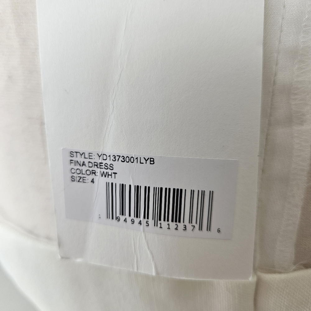 NWT LIKELY 'Fina' Puff Organza Sleeve Dress, Size 4 - Picture 10 of 13